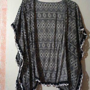 Black & White Kimono